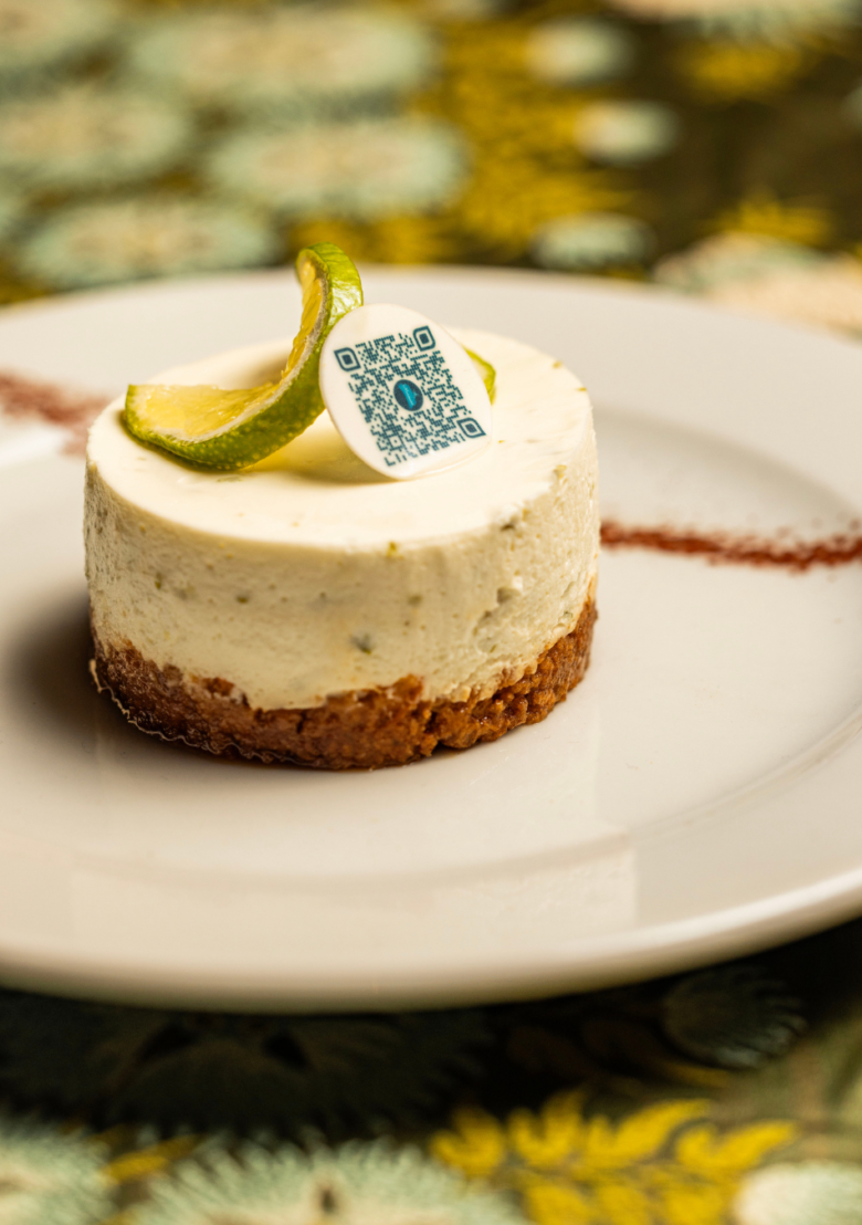 Lemon cheese cake Murmure restaurant